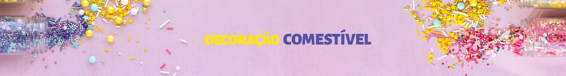 Decoração comestivel