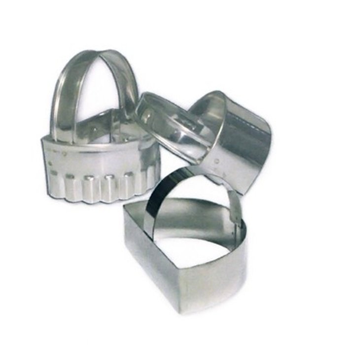 Cortante Rissóis redondo frisado grd.