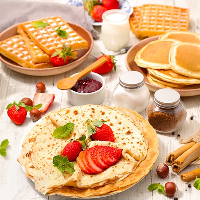 Crepes, Waffles e Panquecas 200gr