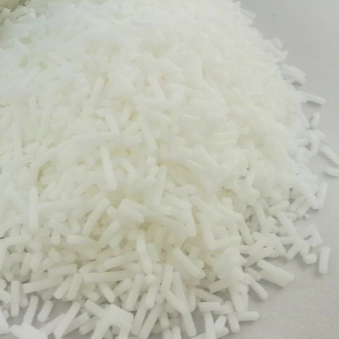 Granulado colorido branco 80gr