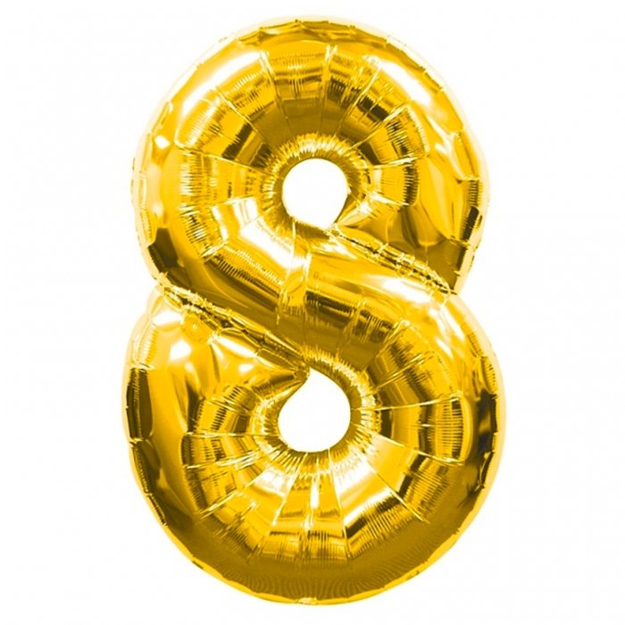 Balão Ouro nº 8