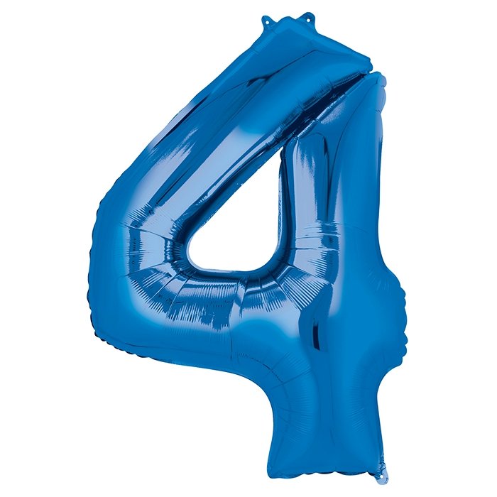 Balão Azul Escuro nº 4