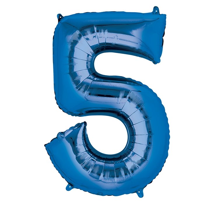 Balão Azul Escuro nº 5