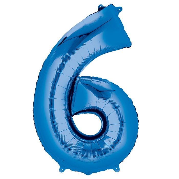 Balão Azul Escuro nº 6