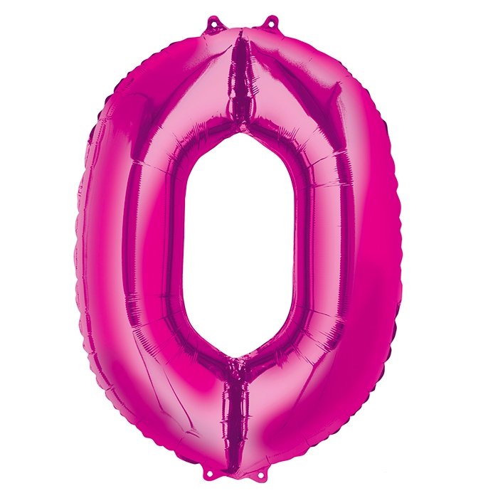 Balão Rosa Choque nº 0