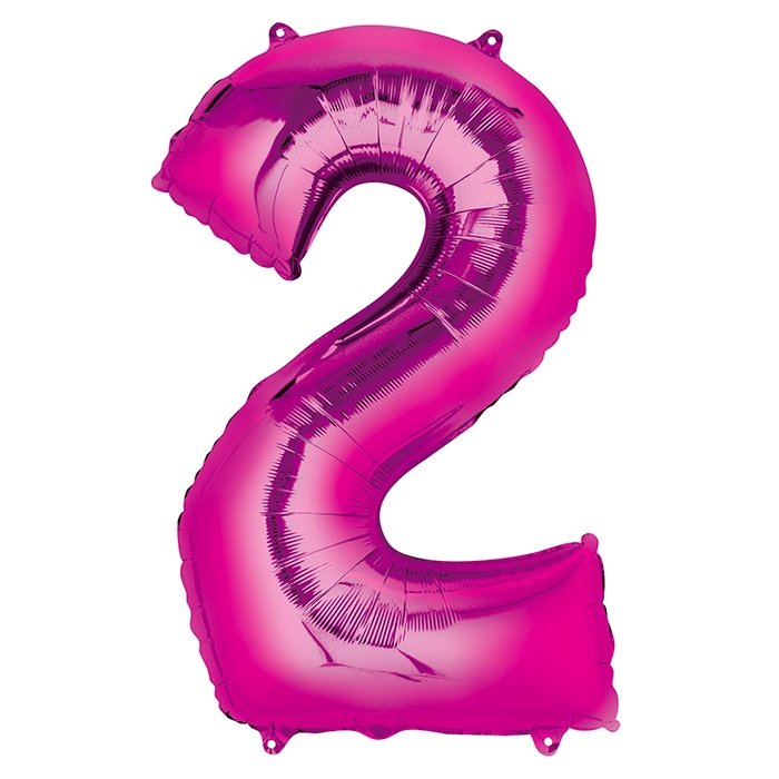 Balão Rosa Choque nº 2