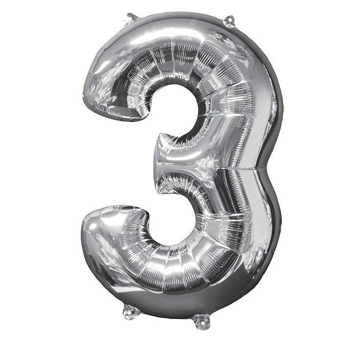 Balão Prateado nº 3