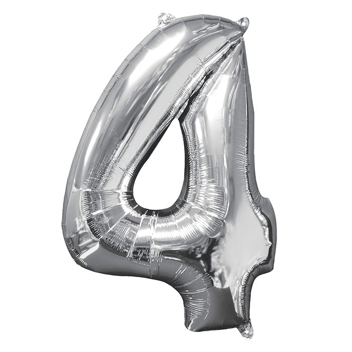 Balão Prateado nº 4