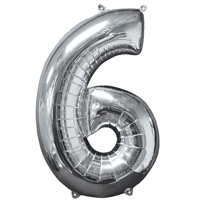Balão Prateado nº 6
