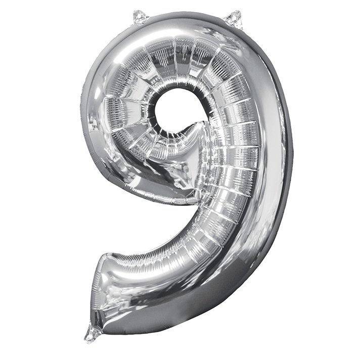 Balão Prateado nº 9