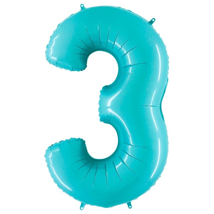 Balão Azul Bébé nº 3