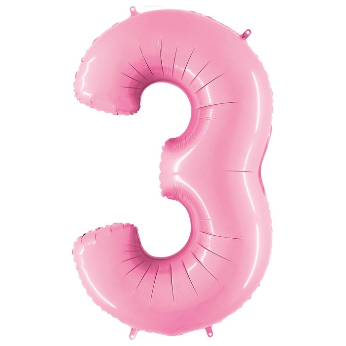 Balão Rosa Bébé nº 3