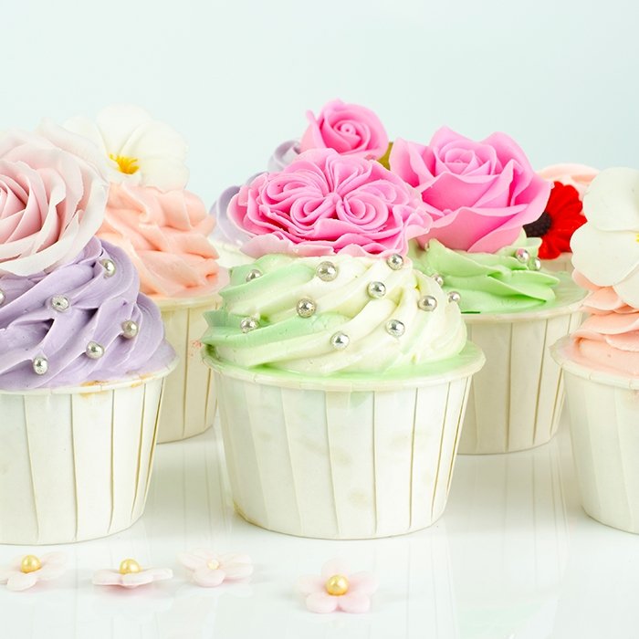 Forma Cupcake Branca 165ml