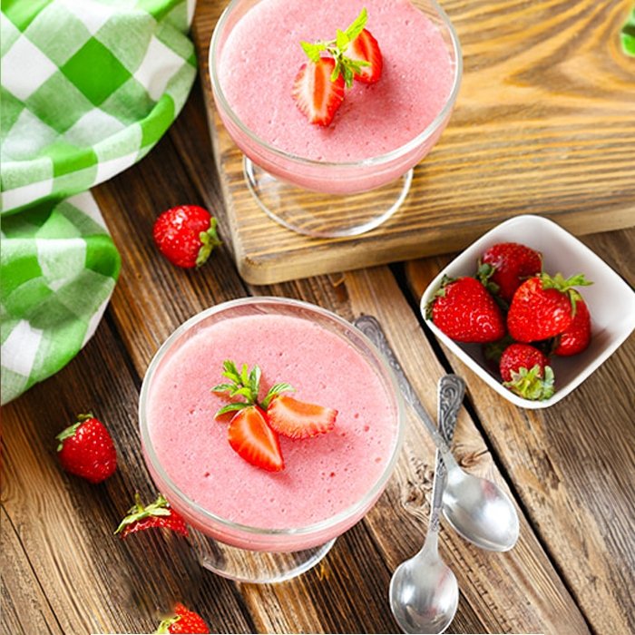 Mousse Morango - 210gr