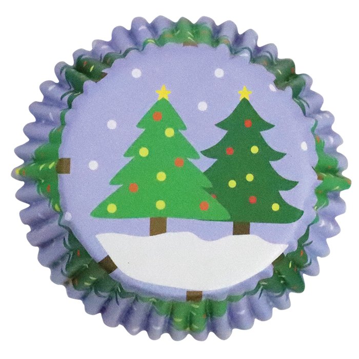 Formas Cupcake Árvore Natal 30und