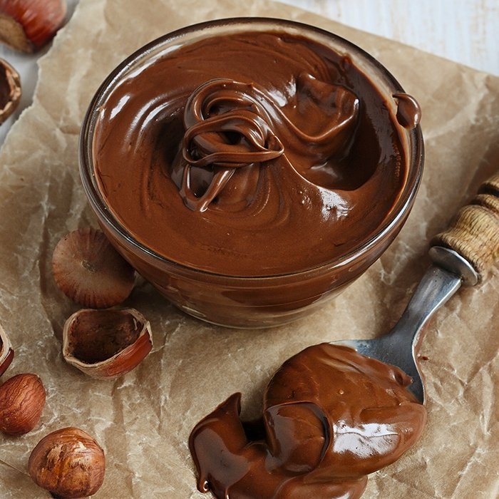 Formato Mini Recheio de Chocolate negro e avelã - 30gr