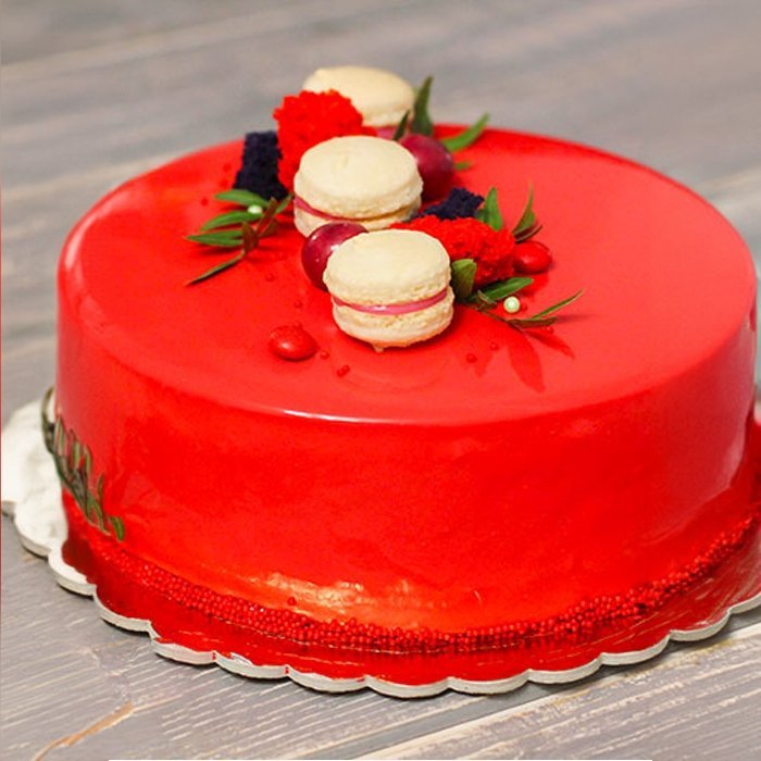 Formato Mini Ganache Chocolate Vermelha 30gr