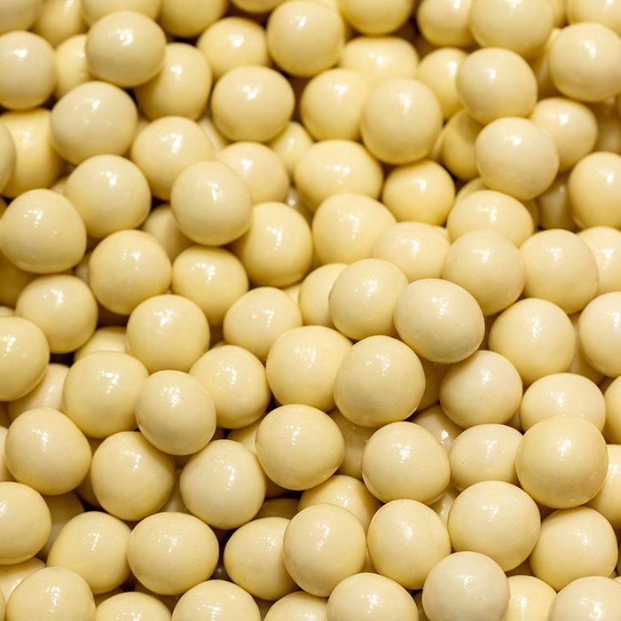Bolas Crocantes Chocolate Branco 100gr