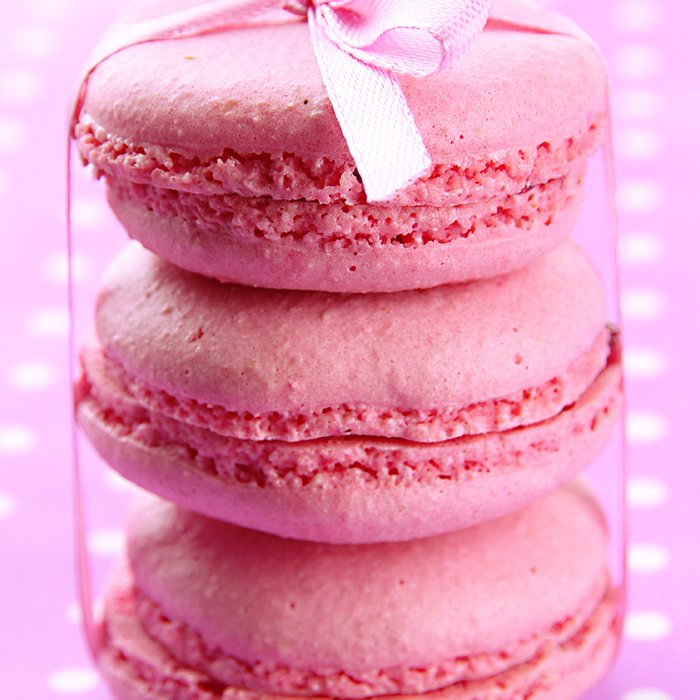 Macarrons cor Rosa 10 und
