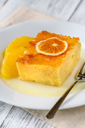 Bolo Laranja Molhadinho